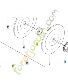 Douille 506379620. Pièce détachée Husqvarna