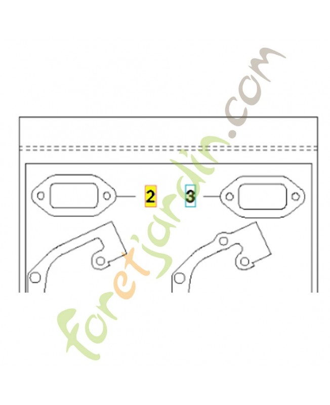 JOINT 506412301. Pièce de rechange Husqvarna