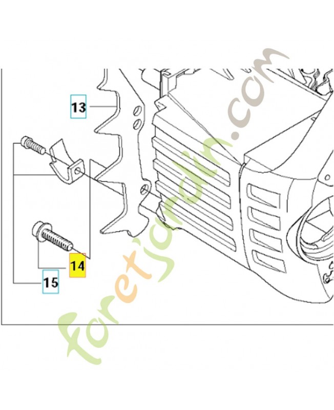 Vis 503216820 husqvarna