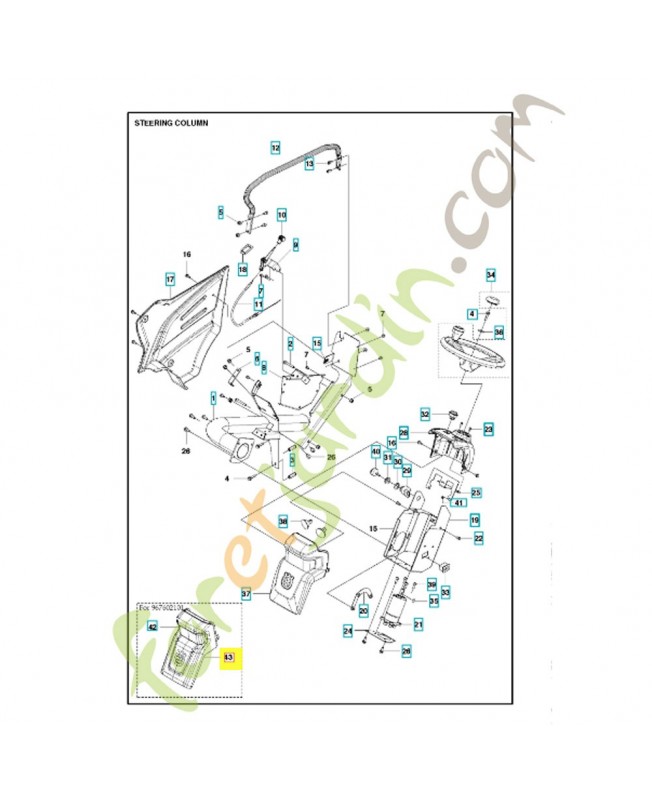 carter 576392301. Pièce détachée Husqvarna