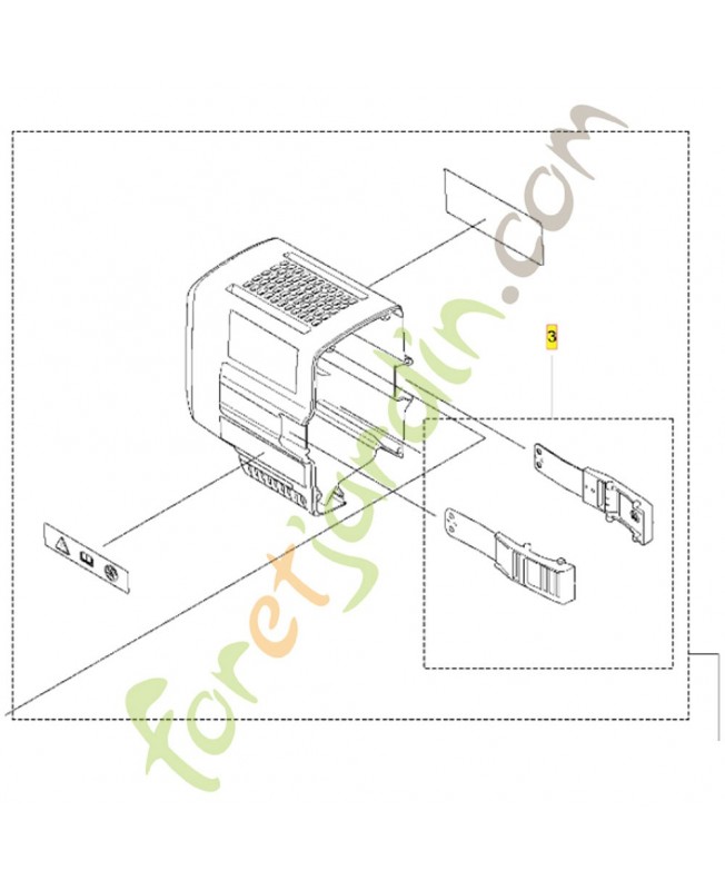 Button Kit Bli300 Spare Part
