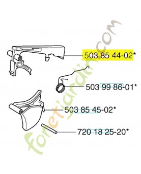 Gachette de securite husqvarna ref. 503854402