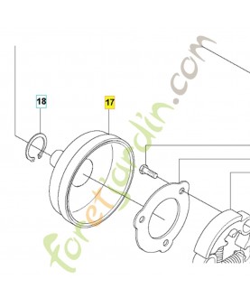 TAMBOUR D EMBRAYAGE COMPLET 586553303