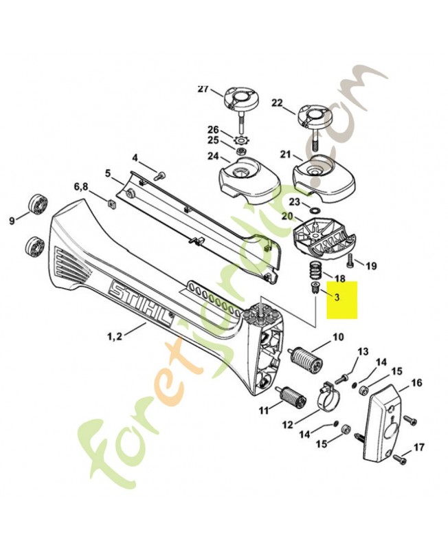Insert m6 x 15,4 9799-003-0410. Pièce de rechange Sithl 