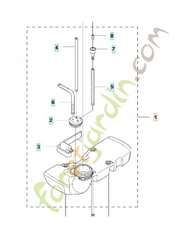 réservoir d'essence 577044808 husqvarna