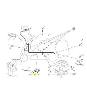 Relais 6124-430-3100. Pièce détachée Stihl / Vicking