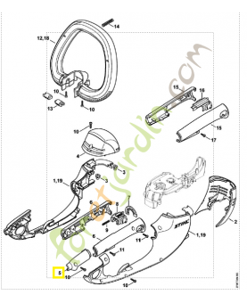 Capuchon 4812-791-9202. Pièce de rechange Sithl / Vicking