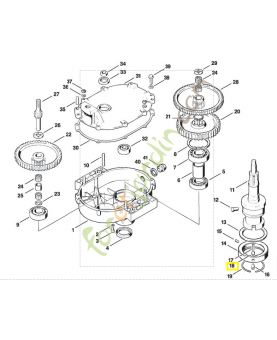 Boulon d’arrêt 4301-642-4500. Pièce de rechange Sithl / Vicking