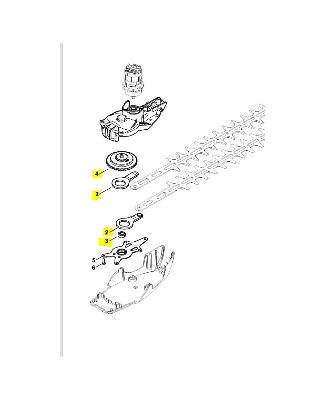 Reducteur Stihl ref. 4851-640-0104