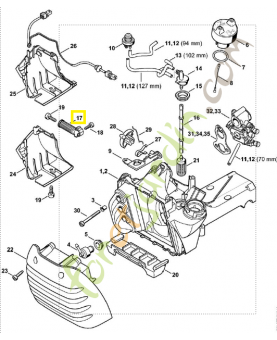 Ressort antivibration 4238-790-8300