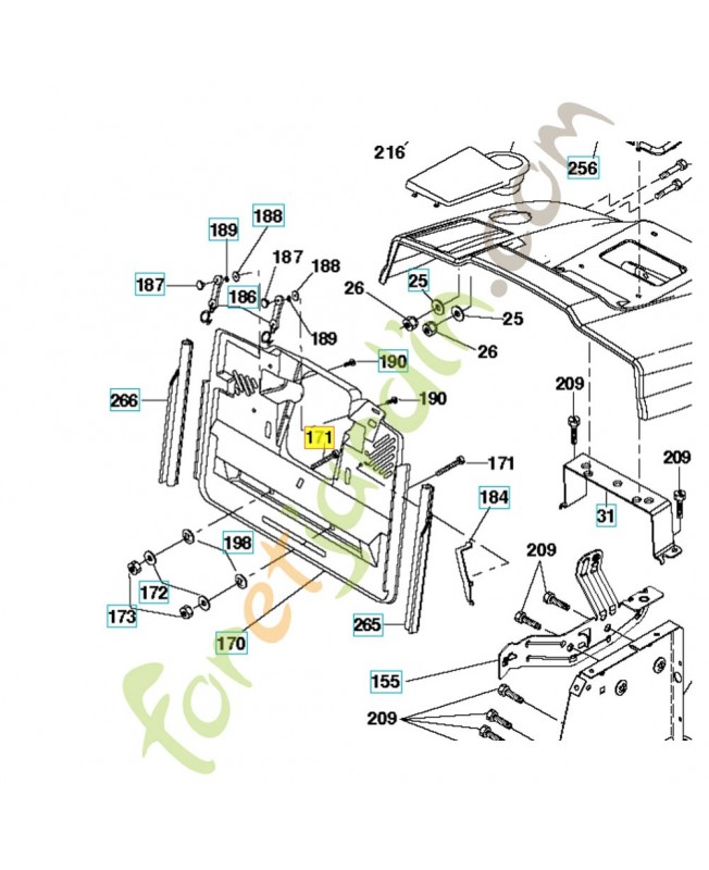 Boulon 596337801.Pièce de rechange Husqvarna