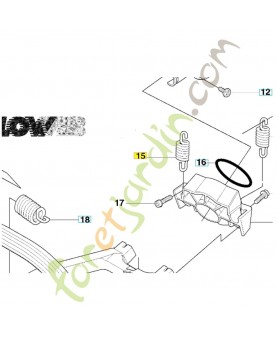 Amortisseur  référence 537080701