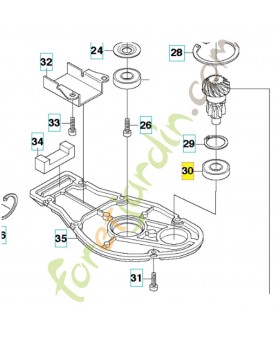 Roulement 738219804. Pièce de rechange Husqvarna