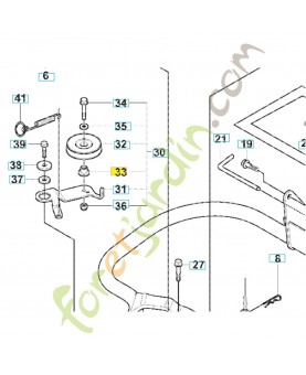 Douille 506826801. Pièce de rechange Husqvarna