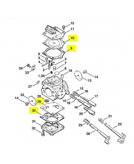 Jeu de joints stihl ref. 1122-007-1060
