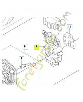 Carburateur 577462601. Pièce de rechange Husqvarna