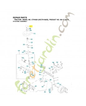Bride 532166626. Pièce de rechange Husqvarna