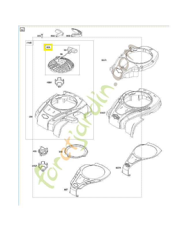 Démarreur - à rappel 0003-000-3409. Pièce détachée pour moteur thermique Briggs et Straton Démarreur - à rappel 0003-000-3409. Pièce détachée pour moteur thermique Briggs et Straton