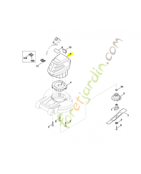 Groupe moteur électrique Stihl ref. 6358-011-5002