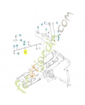 Câble marche avant et arrière 574411102. Pièce de rechange Husqvarna