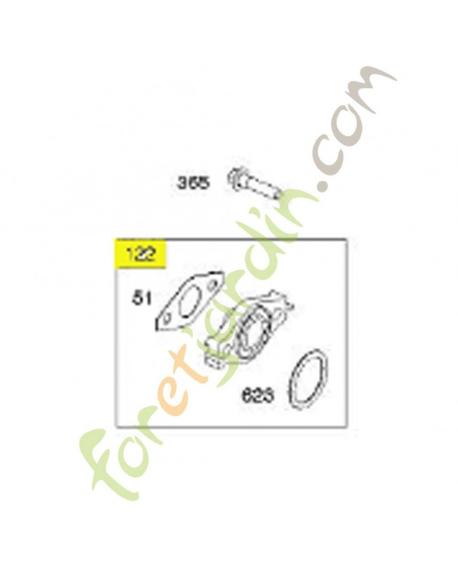 793456 Entretoise carburateur 793456 Entretoise carburateur