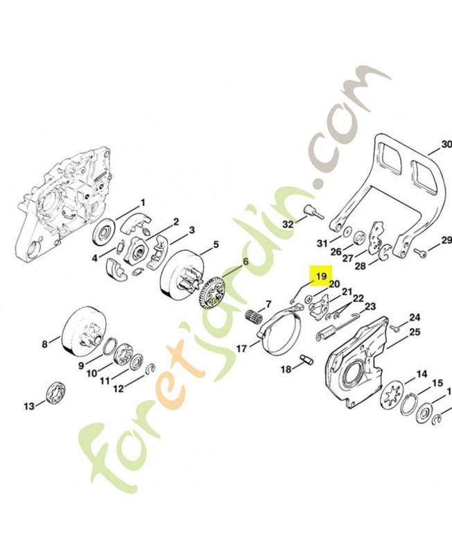 Anneau de securite h6x0,7