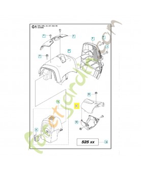 carter 577851101. Pièce de rechange Husqvarna