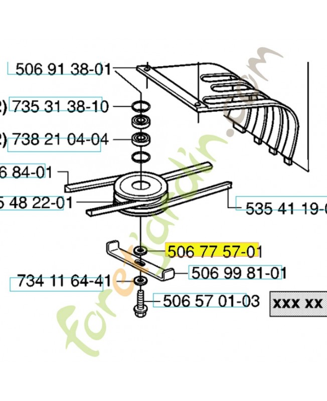 Rondelle  référence 506775701