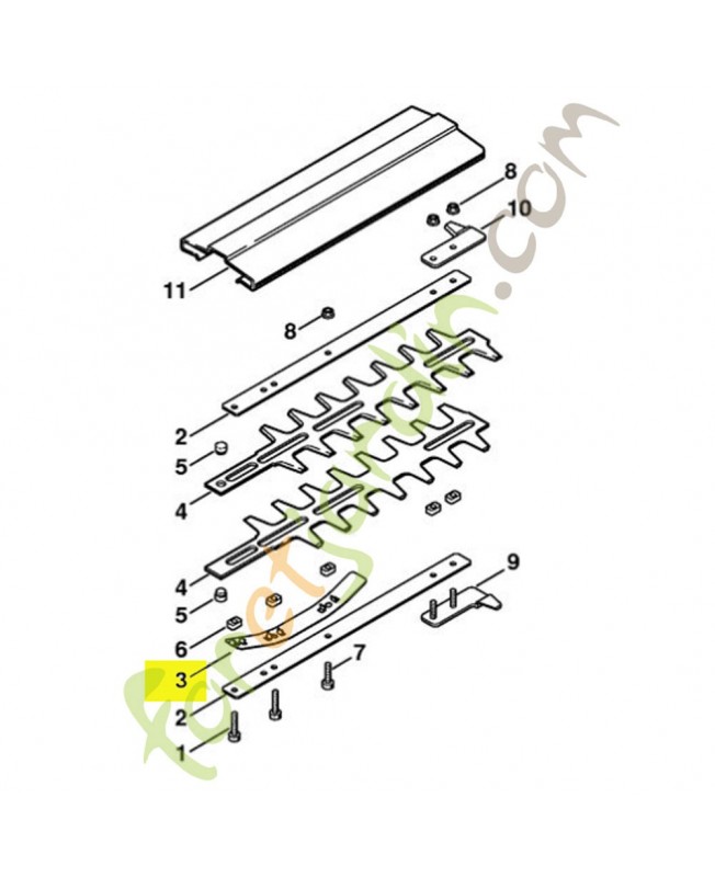  Bande elastique 4230-713-1715. Pièce de rechange Sithl
