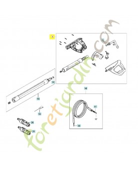 Pistolet 592617636 Pièce détachée Husqvarna