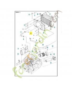 Rondelle 506963601. Pièce de rechange Husqvarna 