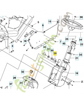 INTERRUPTEUR 504851701. Pièce de rechange Husqvarna