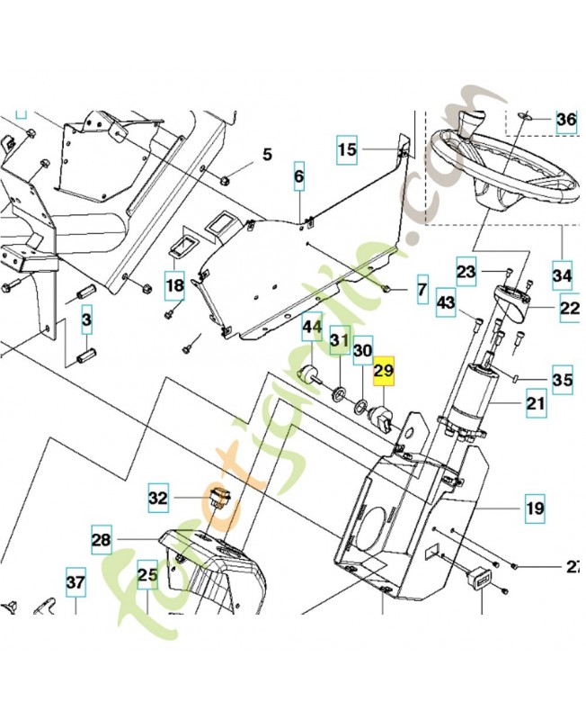 INTERRUPTEUR 504851701. Pièce de rechange Husqvarna