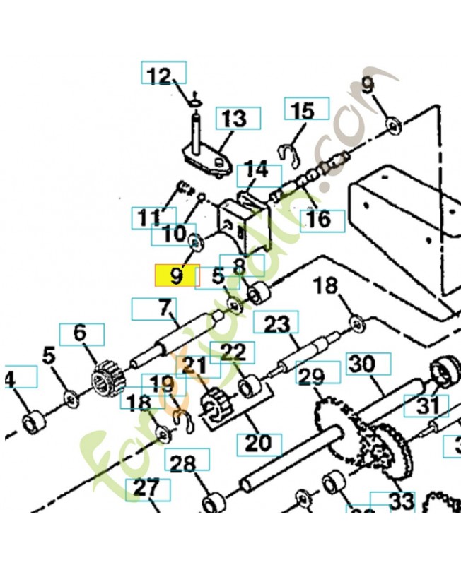 Rondelle d'etancheite