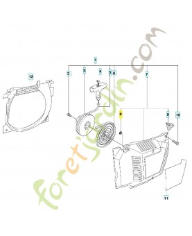 Douille 537086701. Pièce de rechange Husqvarna