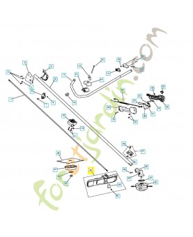 carter de protection 588117901. Pièce de rechange Husqvarna