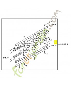 Bande elastique 700 Stihl Réf 4226-713-1701