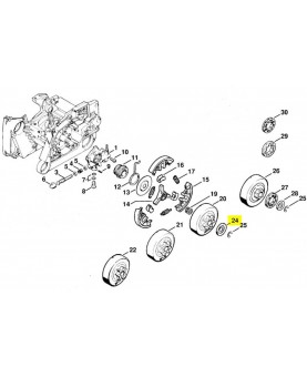 rondelle 0000-958-1029 stihl