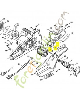 Stator 230v/mse 220c