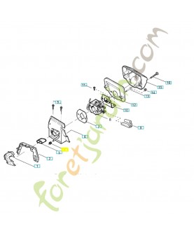 Durite 530019171 et 530053435. Pièce de rechange Husqvarna