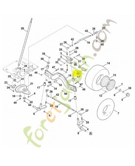 Cage palier aiguille 20x30x65  référence 9512-003-4660