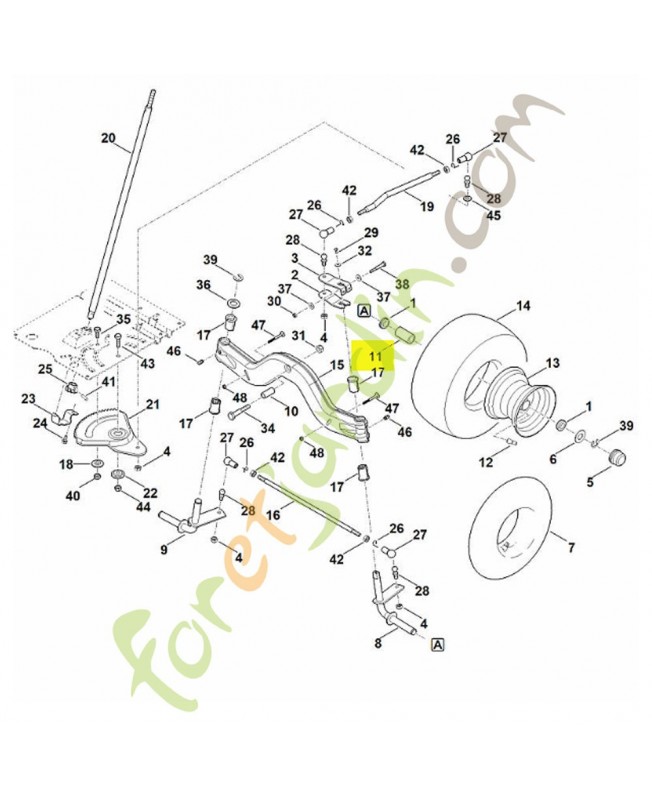 Cage palier aiguille 20x30x65  référence 9512-003-4660