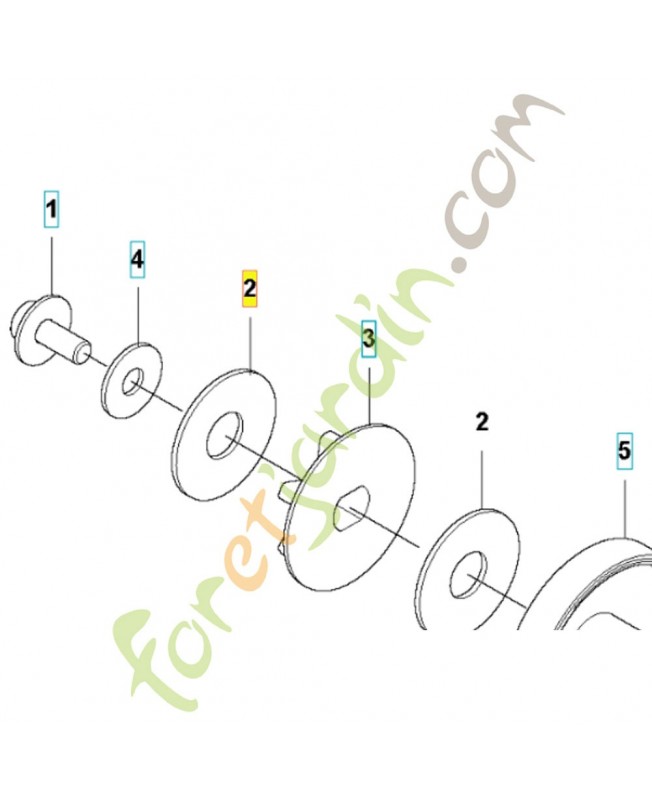 Rondelle référence 597670101