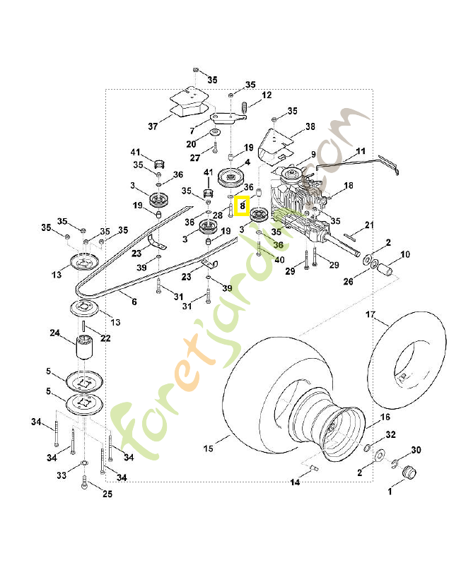 Douille d’écartement 6160-642-8500. Pièce de rechange Sithl / Vicking Douille d’écartement 6160-642-8500. Pièce de rechange Sithl / Vicking
