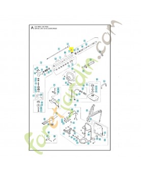 Boulon 506609301. Pièce de rechange Husqvarna