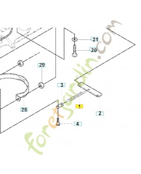 Ressort 506671901- Pièce de détachée Husqvarna