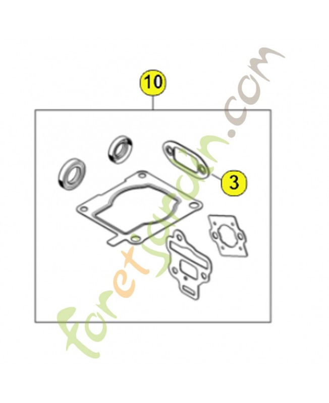 Jeu de joints moteur