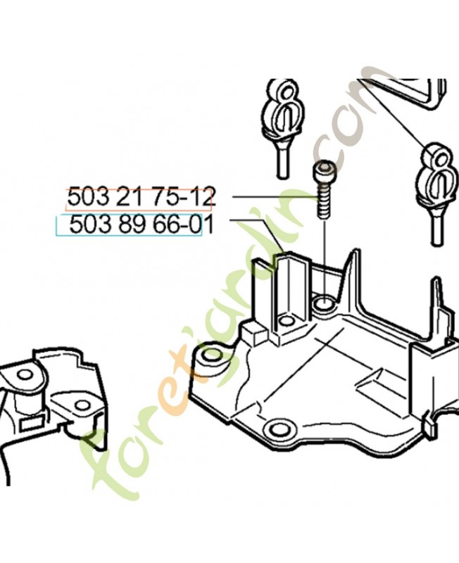 Vis 503217512 husqvarna