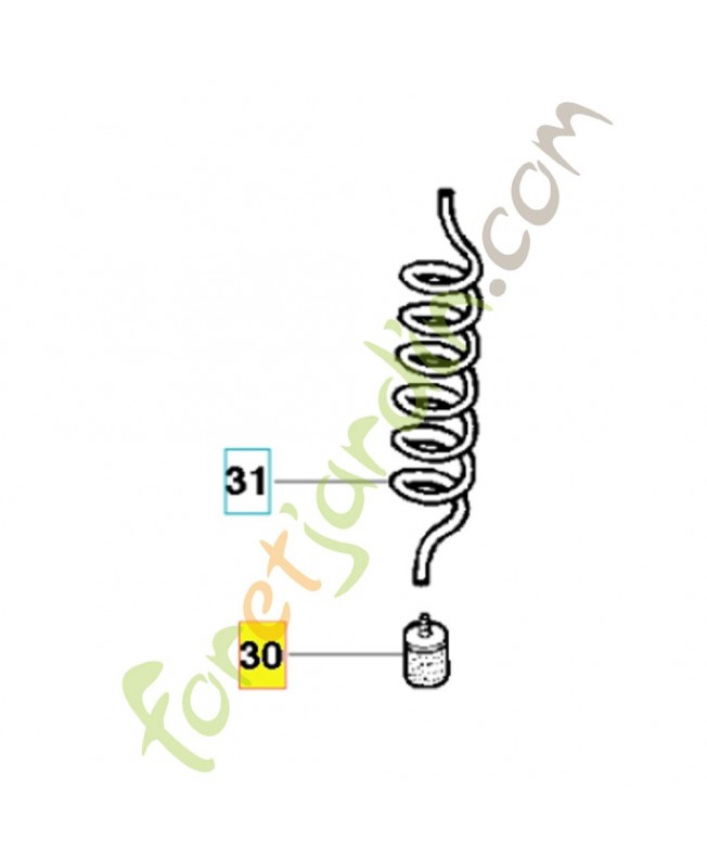 Filtre a essence référence 503517101