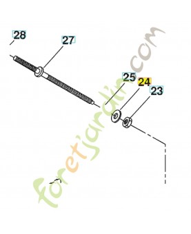 Rondelle de lame husqvarna ref. 819131016 en stock